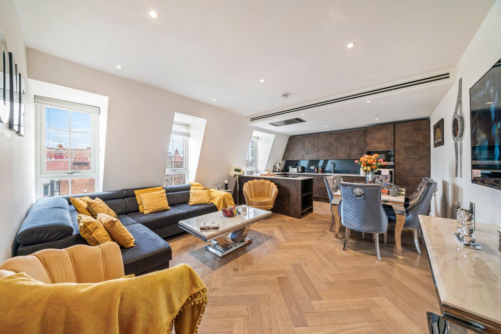 Panoramic Perfection Marble Arch 2Br Penthouse 74 Apartment London Luaran gambar